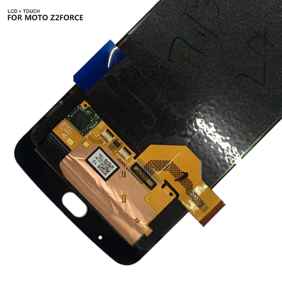 Оригинальный ЖК дисплей для Motorola MOTO Z2 Force XT1789 01 / 04 дигитайзер сенсорный экран в