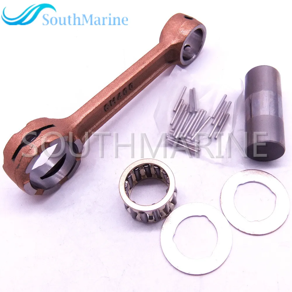 Лодочный двигатель 6H4-11650-00 6H4-11651-00 шатун комплект для Yamaha 40HP 50HP Подвесной мотор