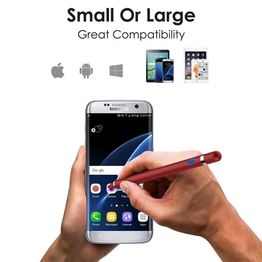 Универсальный Активный стилус для iPhone планшета сенсорный экран карандаш