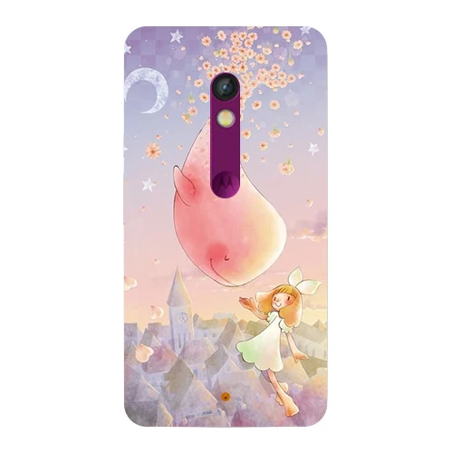Soft TPU Silicone Case For Moto X Play XT1562 XT1563 XT1561 Back Cover Patterned Flower Plants Smartphone Phone | Мобильные телефоны