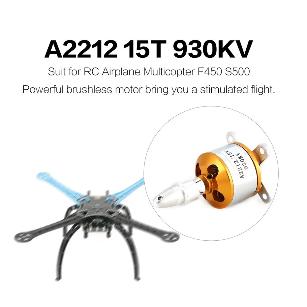 XXD A2212 930KV 1000KV 1400KV 2200KV 2450KV2 3S Outrunner бесщеточный двигатель для радиоуправляемого
