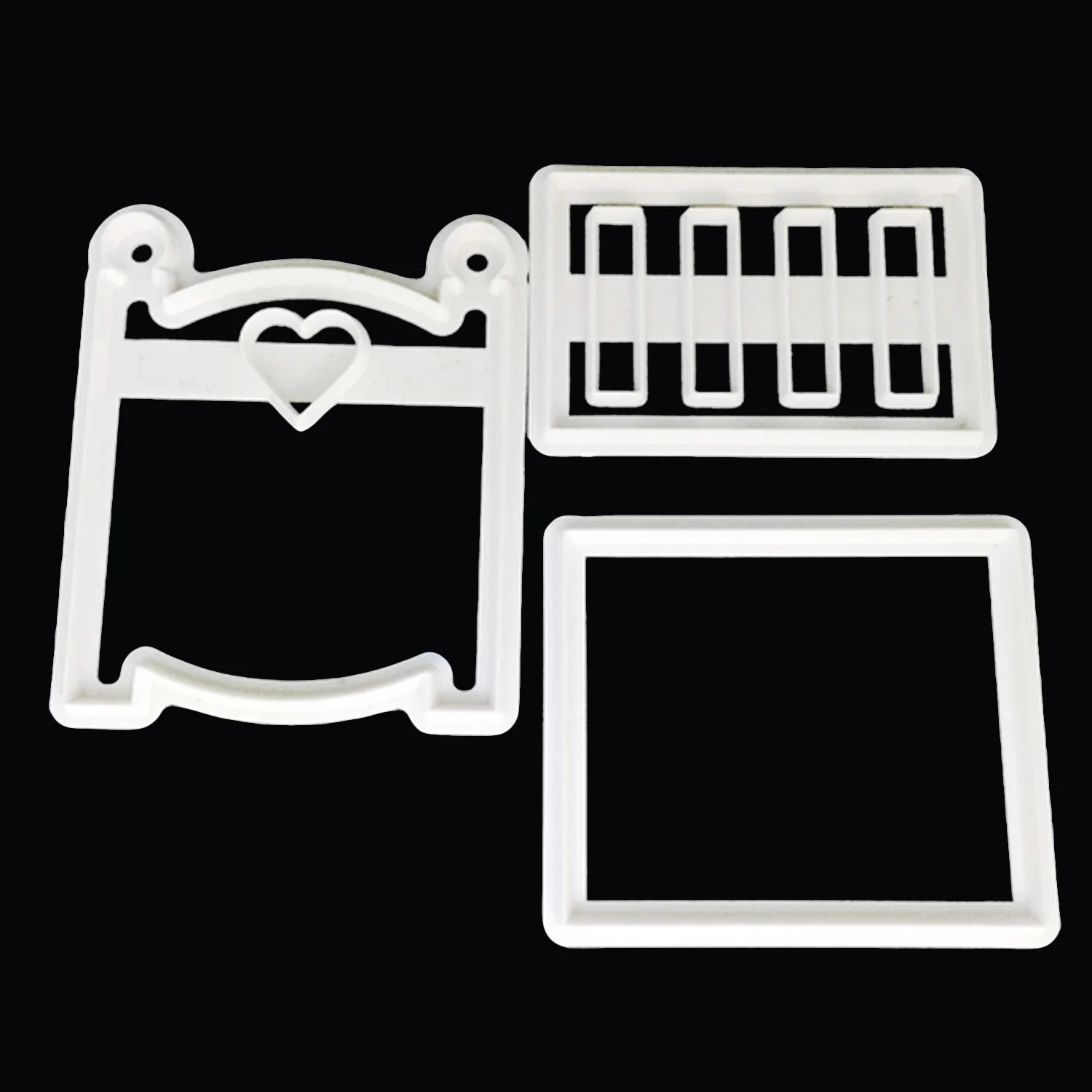 Behogar милые детские кроватки Форма пластиковый торт украшения из мастики реквизит