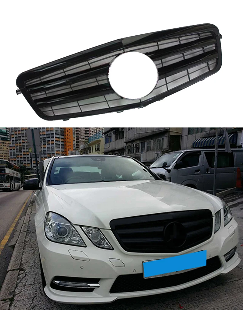 Передний капот бампер решетка сетки для Mercedes W212 E Class 4-дверный седан E200 E250 E300 E350 2010-2013 предрестайлинг