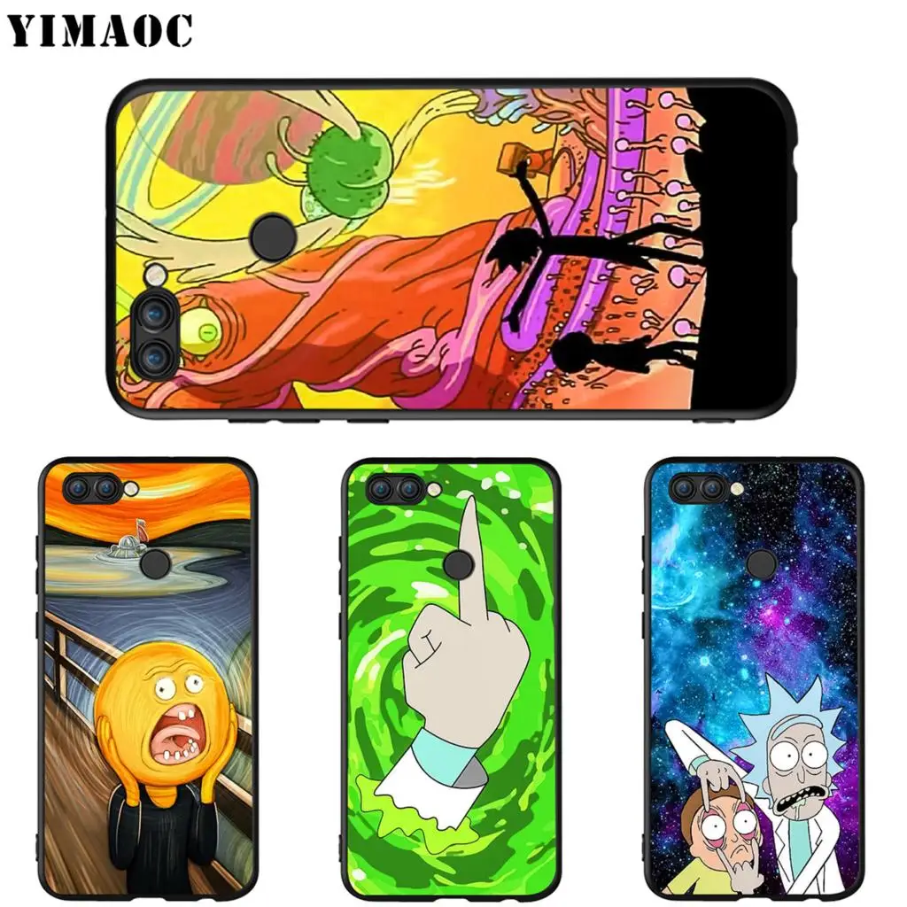 YIMAOC Рик и Морти чехол для huawei mate 10 P8 P9 P10 P20 P30 P Smart Lite Pro Mini