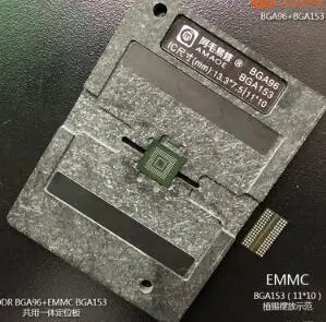 batter board Novfix BGA153/162/169/186/221/254 шрифт посадки реболлинга стол памяти на носителе EMMC/EMCP/UFS/BGA прямого нагрева шаблон шрифт посадки олова чистая - Цвет: batter board