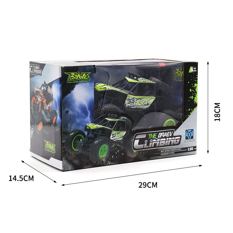 1:20 RC автомобиль 4WD альпинистский внедорожный привод большое колесо пульт