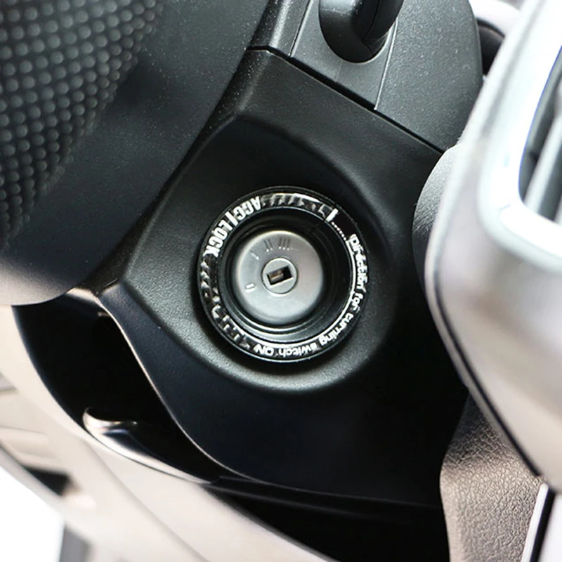 For Ford Focus 2 3 Fusion Mondeo 2013 - 2018 Car Ignition Key Hole Switch Ring Circle Cover Stickers Decoration Accessories | Автомобили и