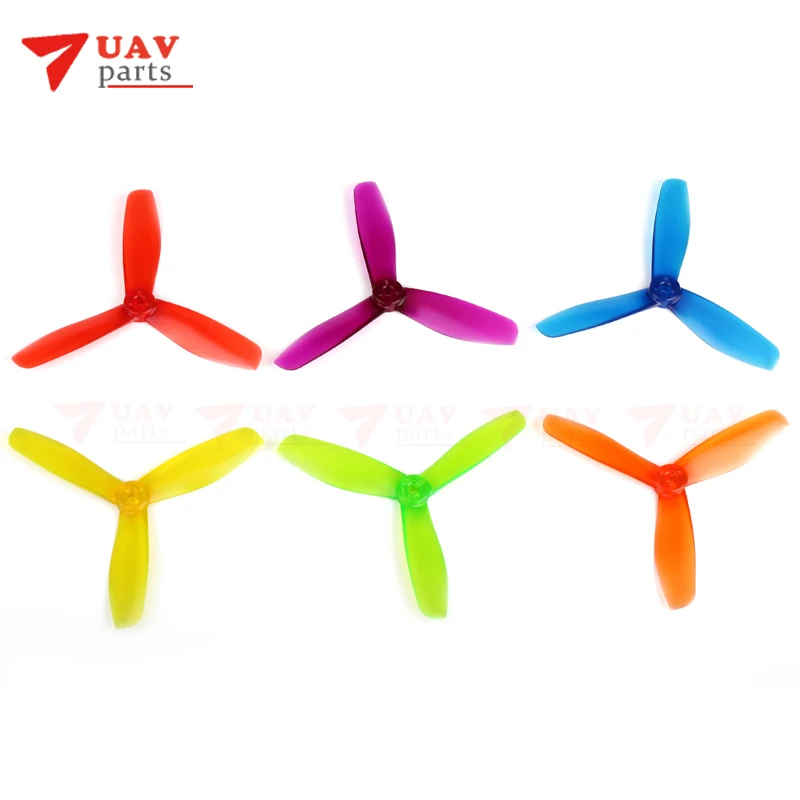 

26pcs/lot Original DYS 5" 5045 BN504503 Bullnose Tri-Blade Propellers Props CW/CCW For FPV QAV210 Drone (13 pair)