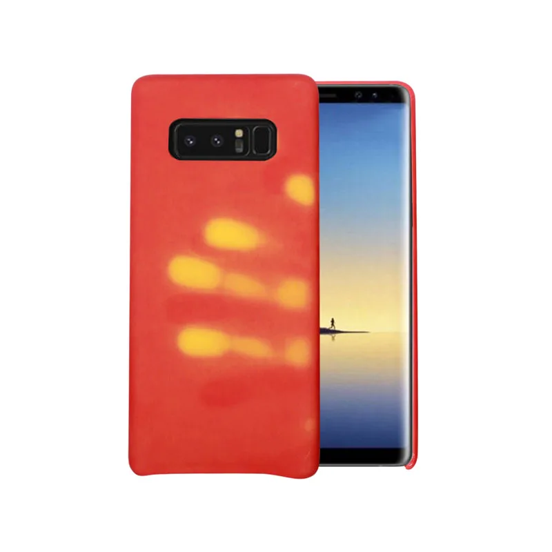 Cool Special Thermal Sensor Phone Case For Samsung Galaxy Note 10 Plus Note8 S10 S9 S8Plus Casual Change Color Cover | Мобильные