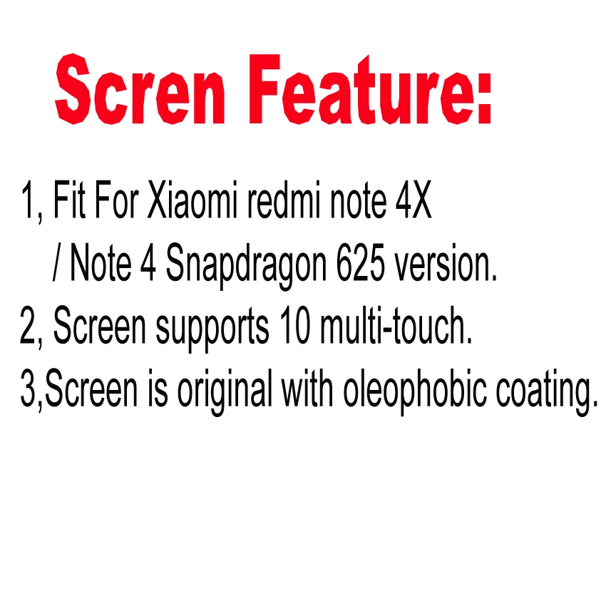 Сенсор для Xiaomi redmi note 4X note 4 глобальная версия Snapdragon 625 ЖК-дисплей сенсорный экран дигитайзер с рамкой