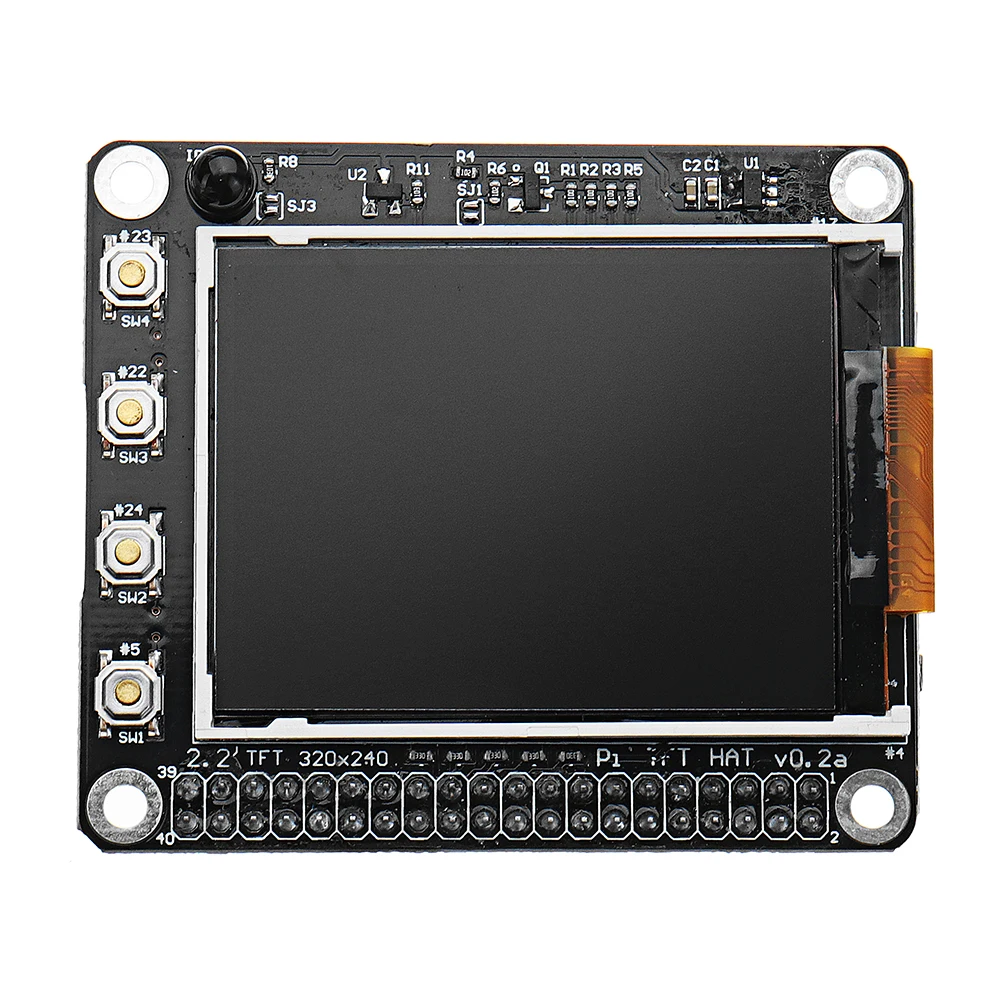 KE NAI DZ Raspberry Pi 2 3 3B/2B/B+ 2.2&quotTFT Screen LCD Display HAT with Buttons IR Sensor | Электронные компоненты и