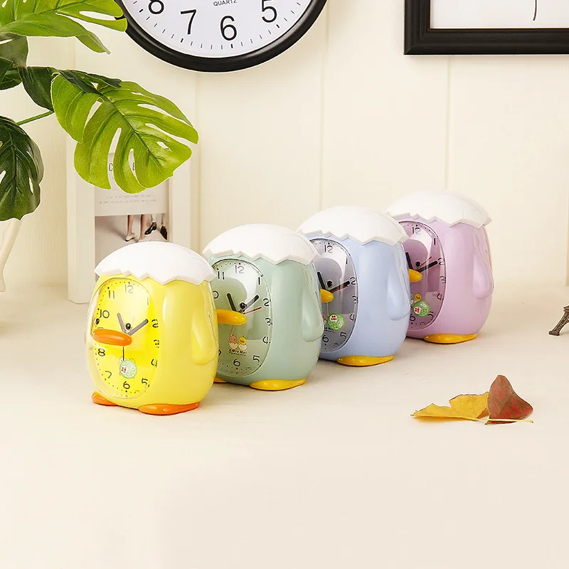 Студенческие настольные часы с пингвином модель стола будильник рукоделие