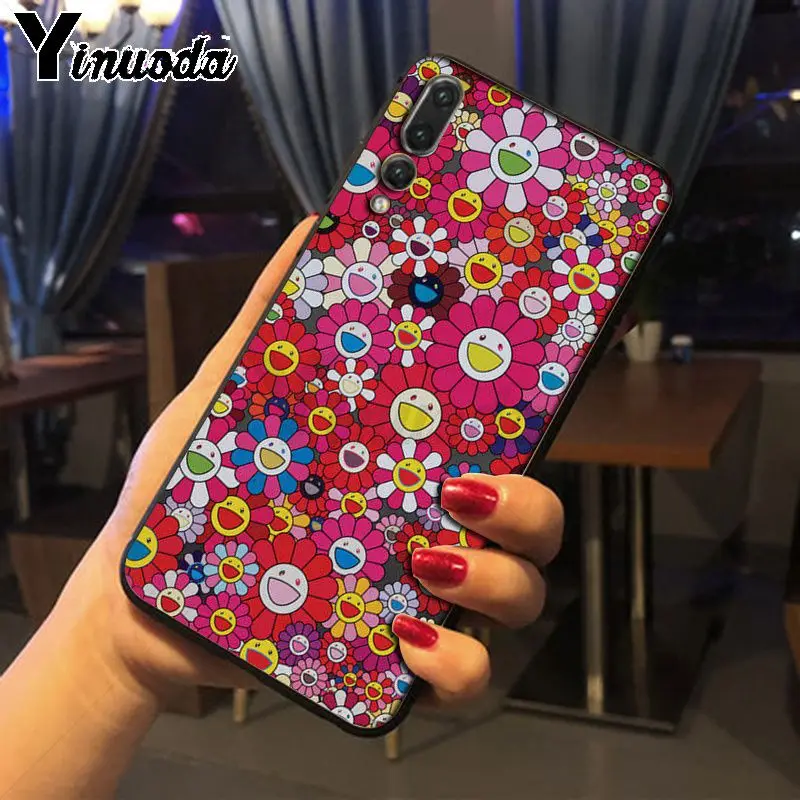 Yinuoda Мураками Такаши Подсолнух классный чехол для телефона Huawei P20pro mate10lite p9 p10plus