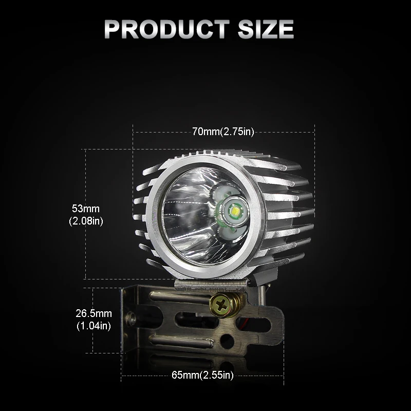 Светодиодсветильник фары SAARMAT для автомобиля мотоцикла головного света
