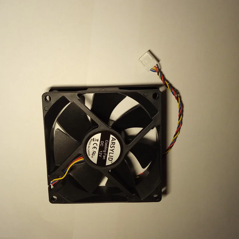 ARSYLID cpu 90 мм 9 см 9025 Вентилятор охлаждения чехол для компьютера 4pin контроль температуры 9 см вентилятор - Цвет лезвия: 4pin
