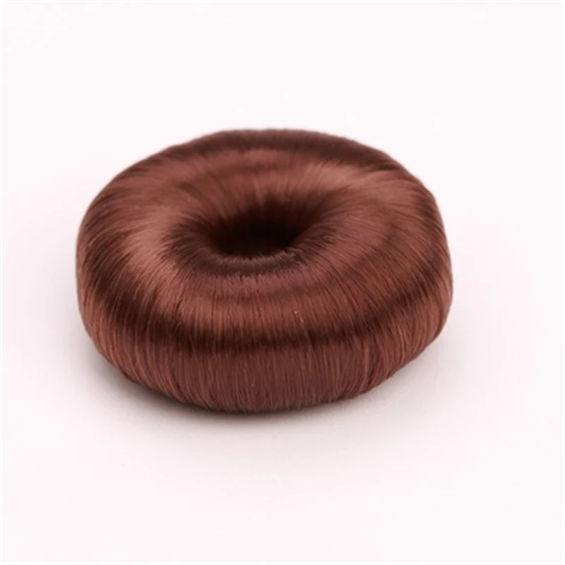 Dark Brown Эластичная резинка для волос, резинка для волос, аксессуары для волос, заколки для волос, резинка для волос, волшебный Поролоновый спонж, инструмент для укладки волос, для принцессы - Цвет: Dark Brown