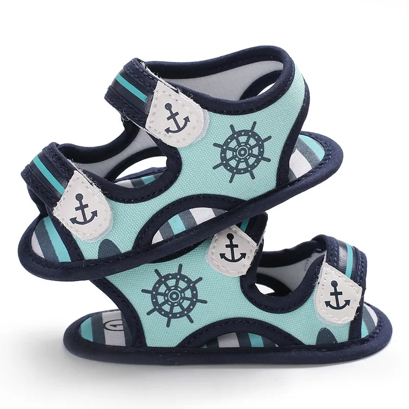 Сандалии для мальчиков 0 18 месяцев мягкая нескользящая подошва обувь