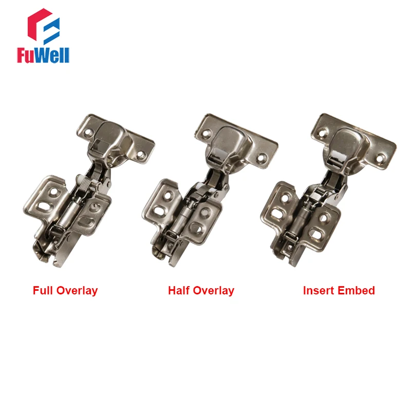

Hydraulic Hinges for Furniture Damper Buffer Cabinet Hinges Soft Close Cupboard Hardware Hydraulic Buffering Hinge