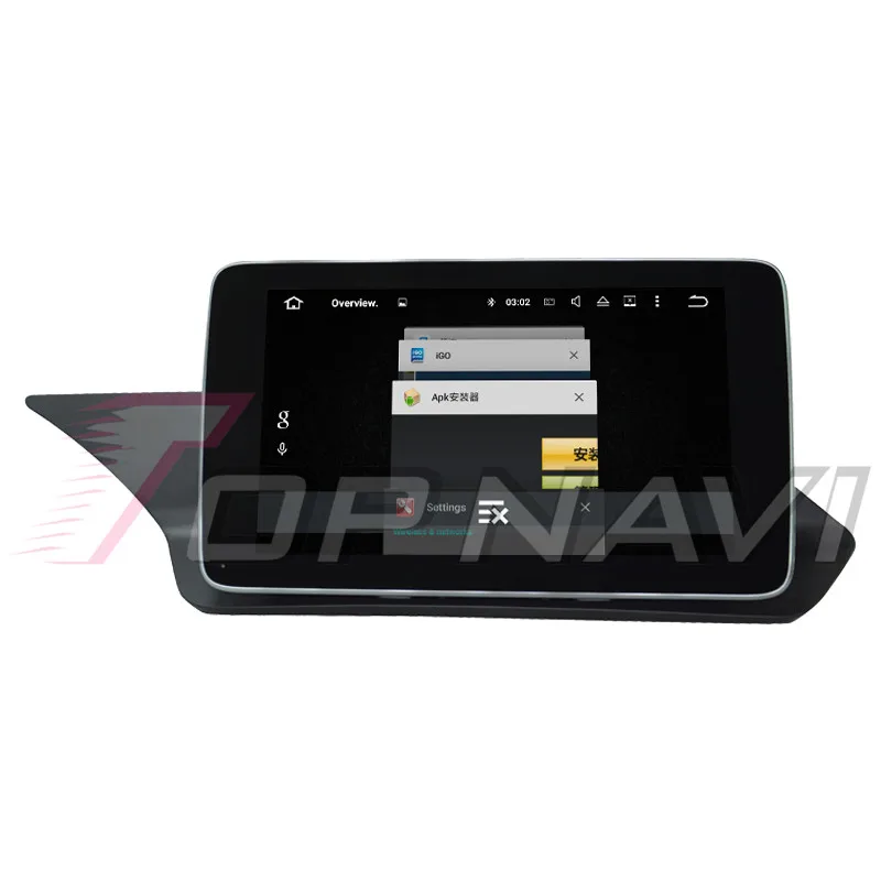 Topnavi 9 ''Восьмиядерный Android 0 автомобильный мультимедийный плеер для Benz E W212 (2013