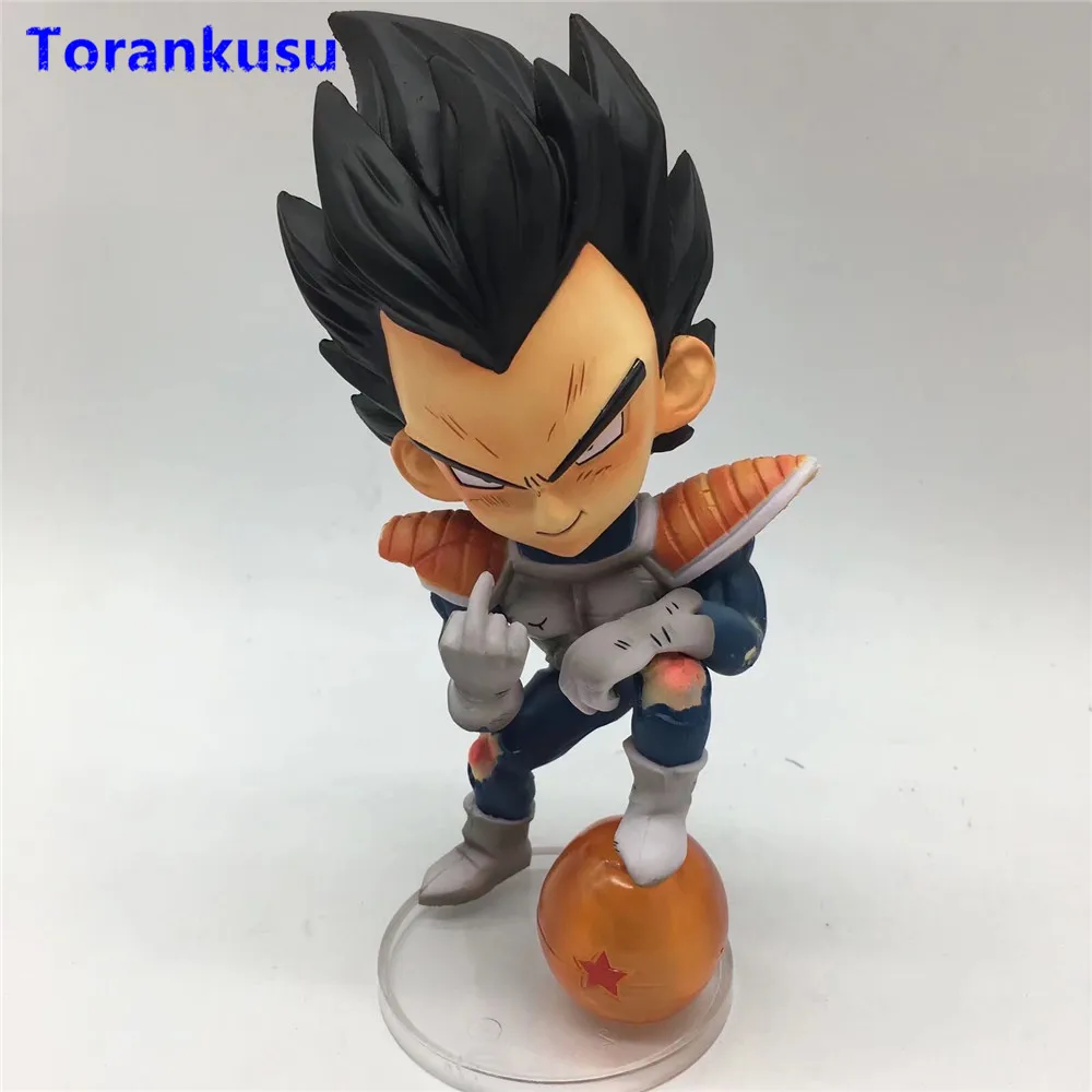 Драконий жемчуг Z Вегета фигурку злой средний палец аниме фигурка ПВХ игрушки для