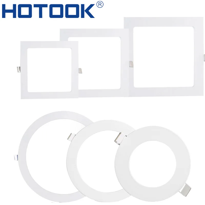 Ультратонкий Светодиодный потолочный светильник с регулируемой яркостью 3 Вт 6 9