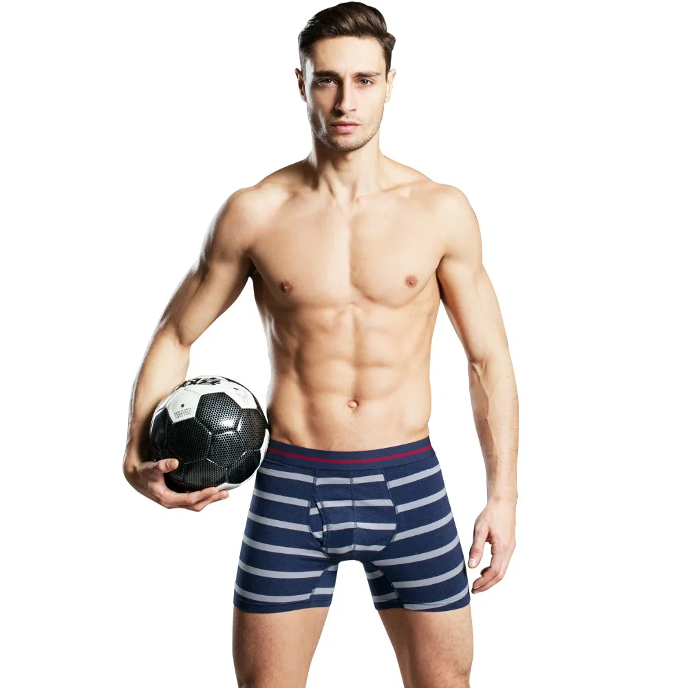 Мужское нижнее белье с длинными штанинами мужские боксеры из хлопка Pour Homme