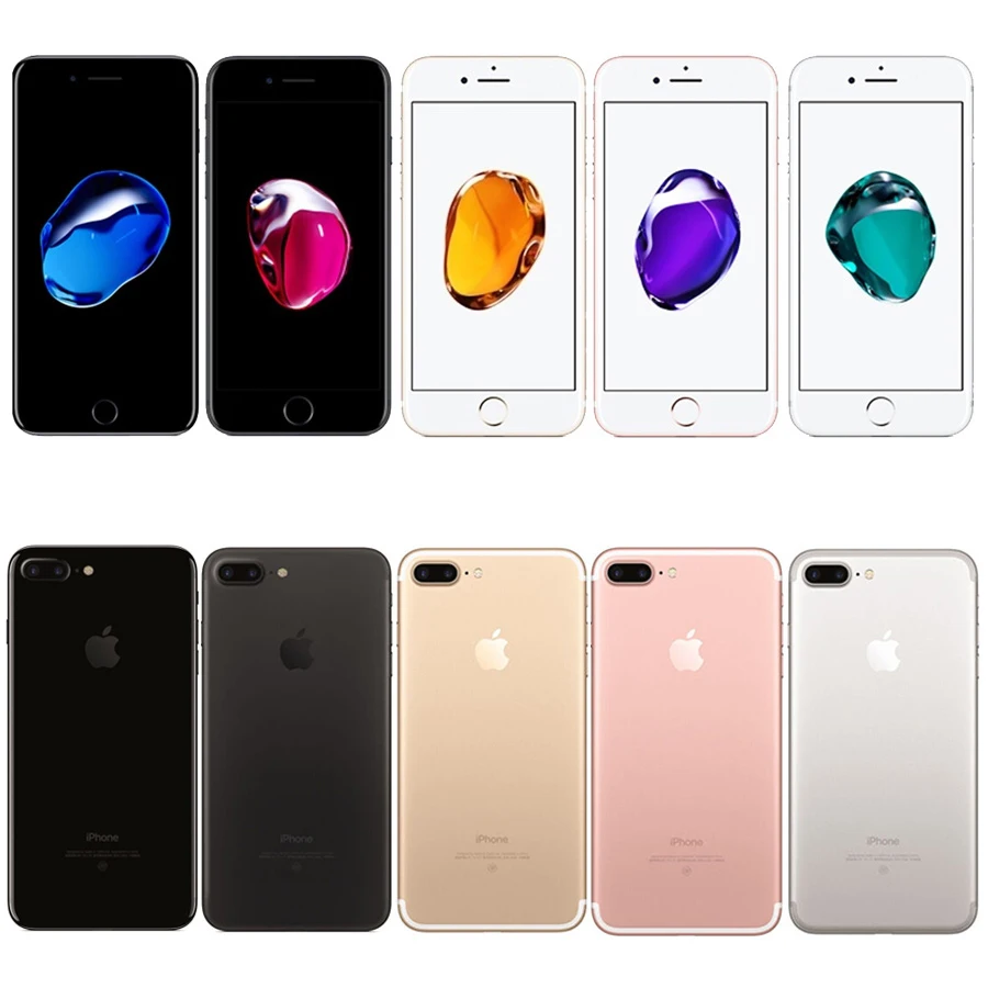 Для Apple iPhone 7 Plus пикселей 3 Гб оперативной памяти 32/128 ГБ/256 ГБ ROM IOS Quad Core 12.0MP камера