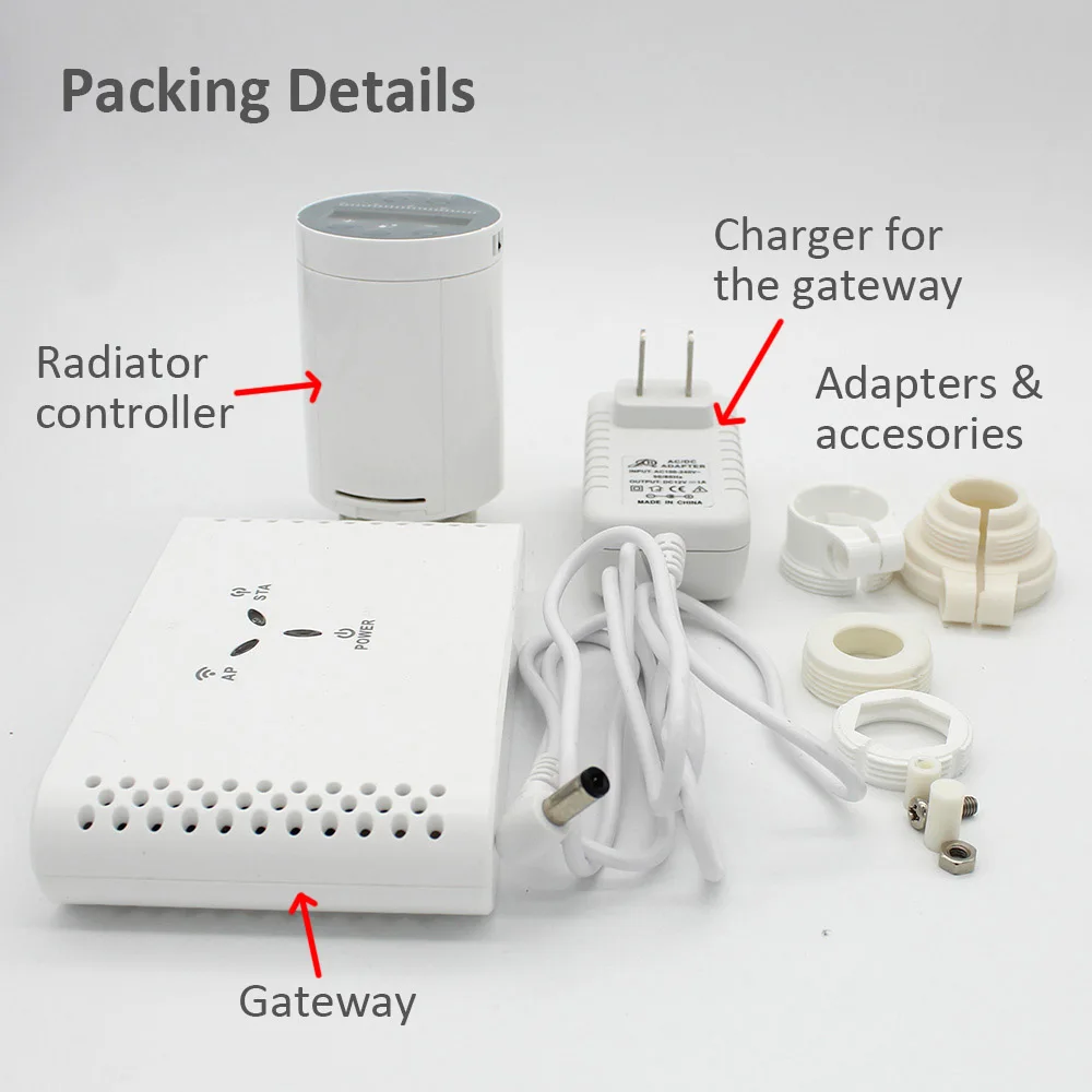Термостатический клапан радиатора программируемый термостат управления через