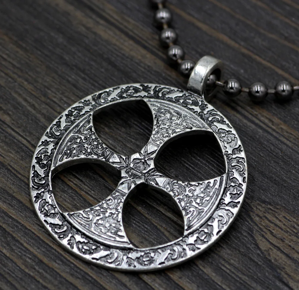 Youe shone Viking старинный узел кельтский крест Оловянный кулон религиозное ирландское