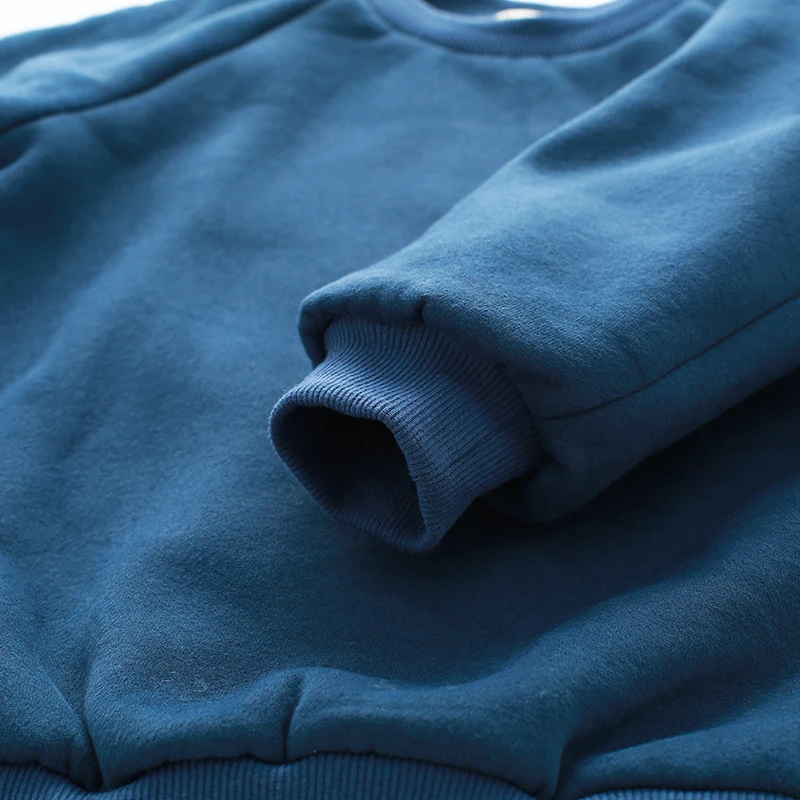 Теплые Детские Зимние Куртки Флисовая Толстовка для маленьких мальчиков детская