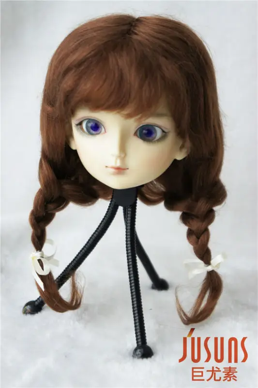 Парик JD2031 для шарнирной куклы из мохера 1/3 23 25 см 9 10 дюймов|doll wig|bjd doll wigswig 9-10 |