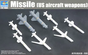 Trumpeter 1/32 Масштаб Модель 03306 современный американский боец airborne ракеты | Игрушки и