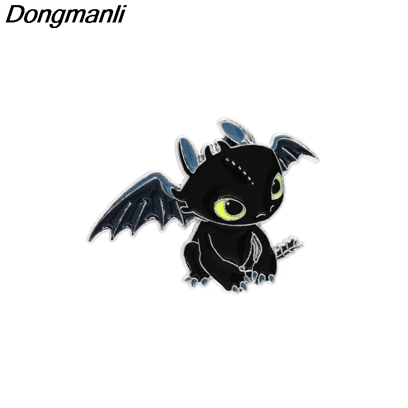 

L2907 Cartoon Pin Brooches Cartoon Creative Metal Brooch Pins Denim Hat Badge Collar Jewelry