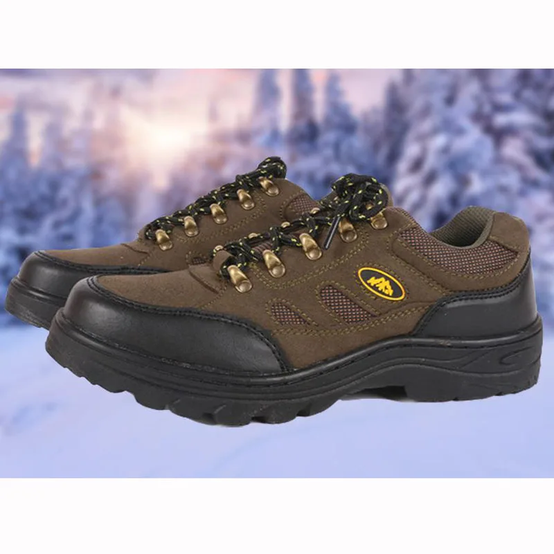 Safety Shoes 1 Защитная обувь со стальным носком, защитная обувь для мужчин, рабочая обувь, Мужская дышащая сетка, Размер 12, износостойкая обувь GXZ006 - Цвет: Safety Shoes 1
