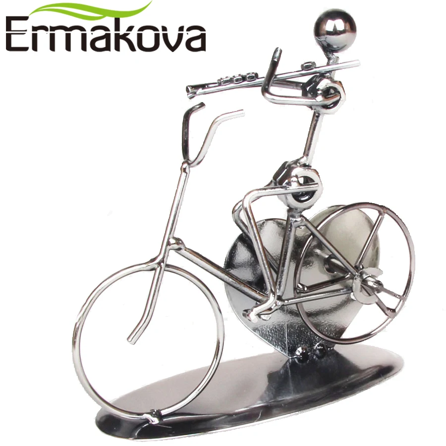 ERMAKOVA металлическая железная модель велосипеда статуя Ретро винтажный Байк