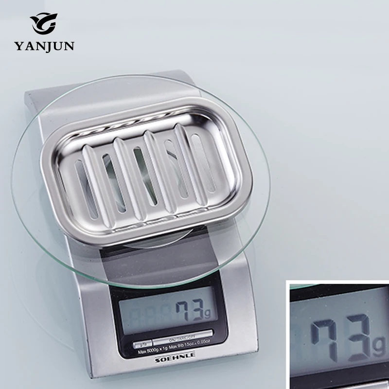 Настенный держатель для мыла Yanjun из нержавеющей стали ванных комнат ванной