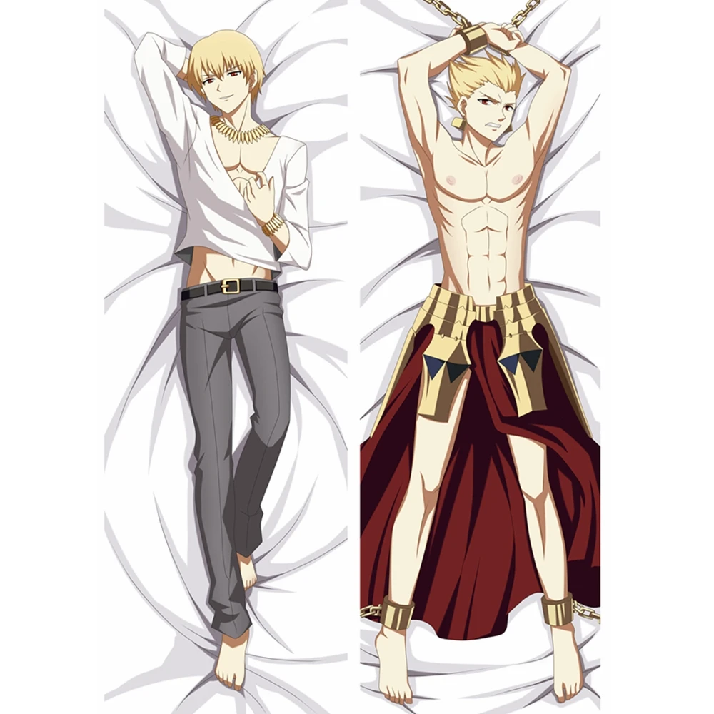 Аниме JK игры Fate Гильгамеш мужской Dakimakura тела подушку Чехол Hug Подушка FGO домашний