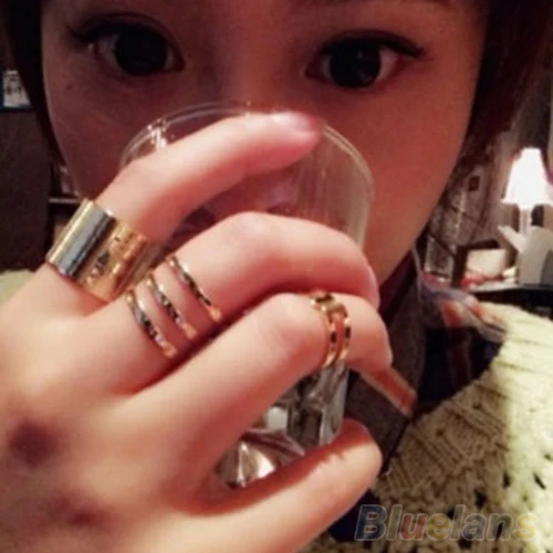 3 шт./компл. модные обручальные кольца верхние пальцы над кончиком миди открытые