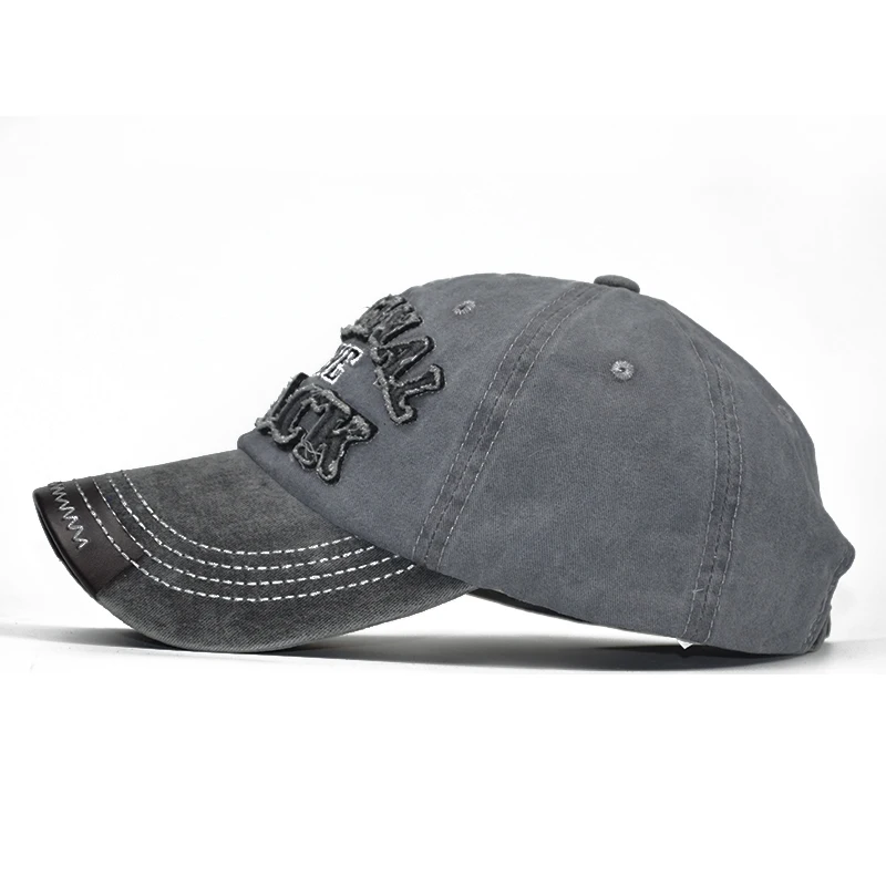 Кора ван Горячие Ретро Омывается Бейсбол Кепки установлены Snapback шляпа для Для