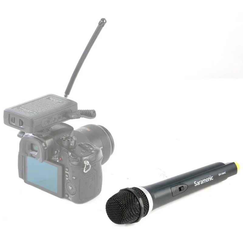 Saramonic Hm4C 4-канальный Vhf беспроводной ручной микрофон со встроенным передатчиком