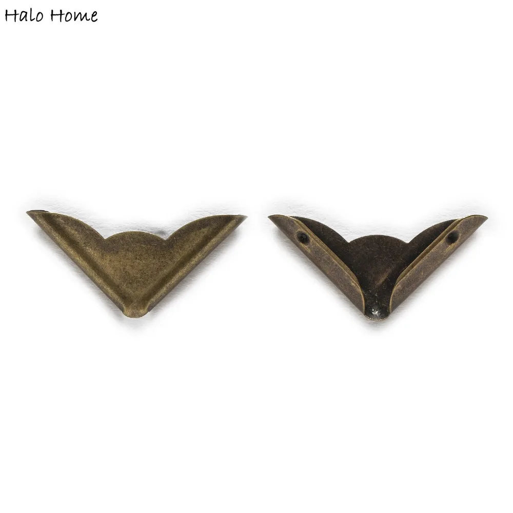 50 шт Античная бронзовая книга Скрапбукинг альбомов папки коробка сумки защитные