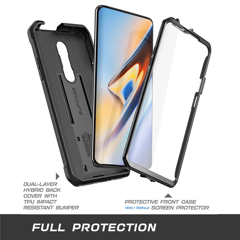 Для One Plus 7 Pro Чехол SUP чехол UB Pro сверхпрочная полноразмерная прочная кобура с или W/O встроенная защита экрана и подставка