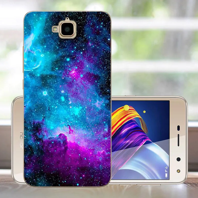 FANATU Мягкий ТПУ Honor 4C Pro tit-l01 чехол силиконовый защитный чехол для huawei Y6 Pro чехол huawei Honor 4C Pro y6Pro Fundas - Цвет: ZXY