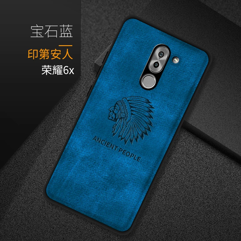 4 Тканевый чехол для huawei Mate9 Lite huawei GR5, мягкий чехол из ТПУ для huawei Honor 6X/Honor 7X/Honor 8X 8X Max/Honor 9N 9i Honor10 - Цвет: 4