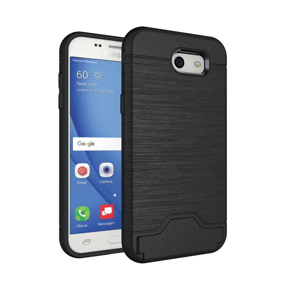 J3 Премьер Fundas 2 в 1 Гибридный Волочения Проволоки Жесткий Броня Case для Samsung Galaxy