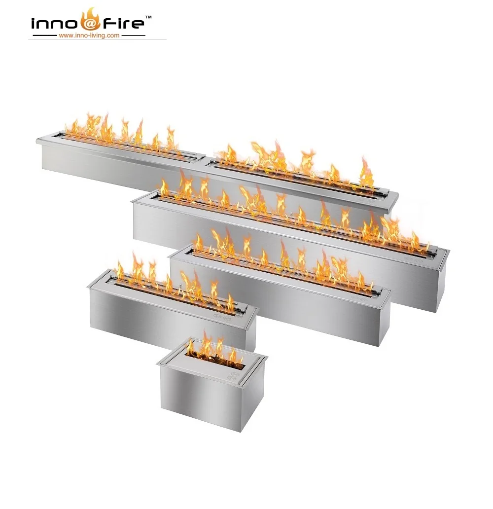 Inno living fire 36 дюймовая каминная горелка с биоэтанолом из нержавеющей стали|Камины| |