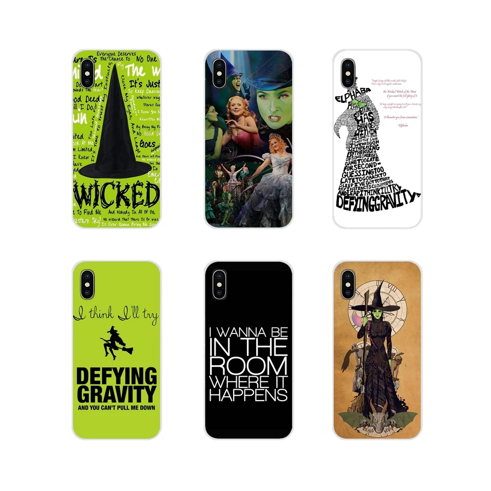 Для Motorola Moto X4 E4 E5 G5 G5S G6 Z Z2 Z3 G G2 G3 C Play Plus Broadway Musical Wicked Lyrics аксессуары чехлы для