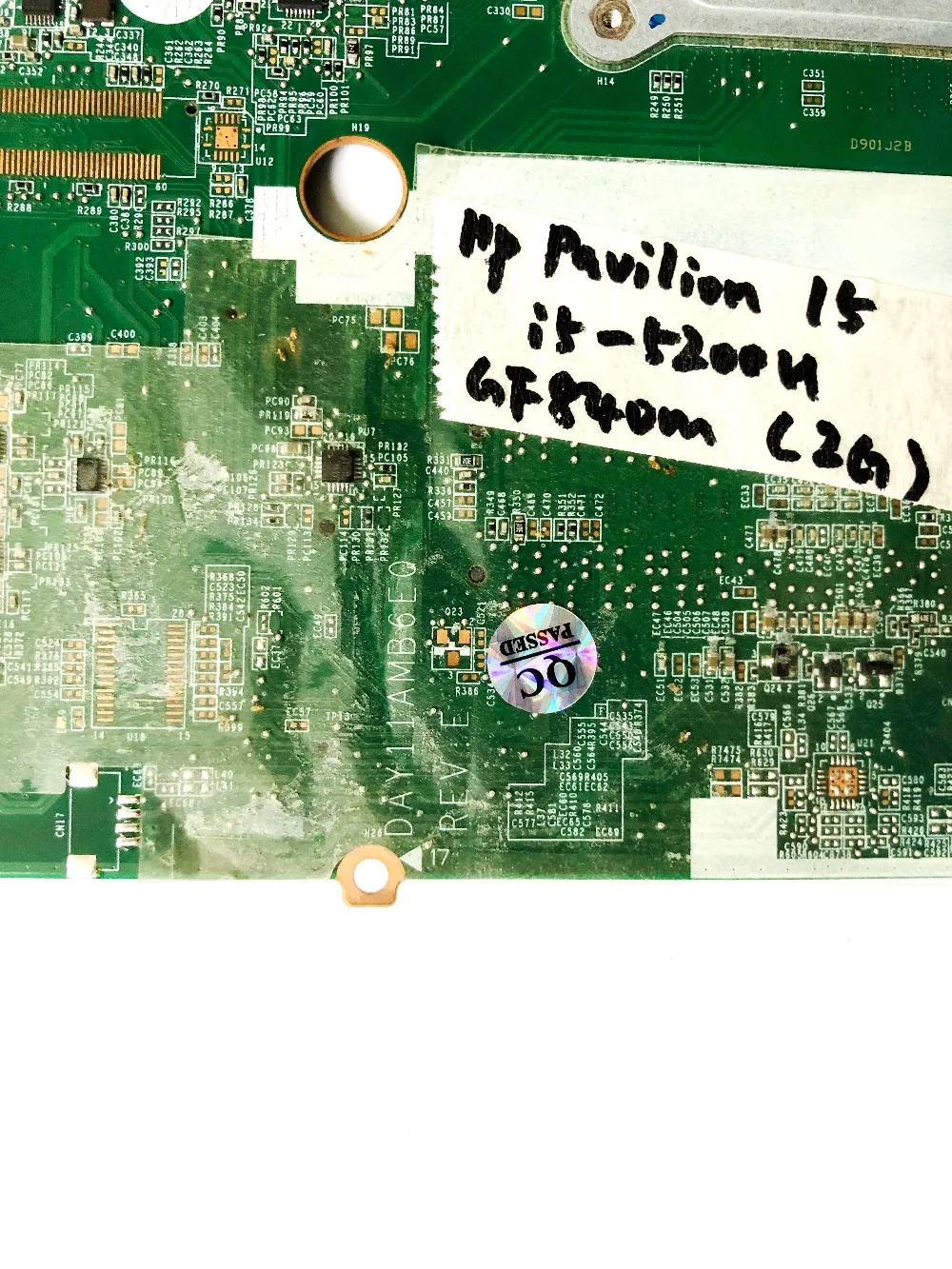 Оригинальная материнская плата для ноутбука HP pavilion 15 i5-5200u GF840M 2 Гб DAY11AMB6E0 782937-501