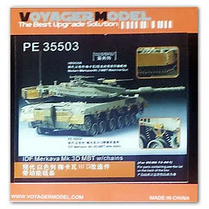 Модель KNL HOBBY Voyager PE35503 Meca Mk.3D с металлическими Гравированными деталями + цепочка