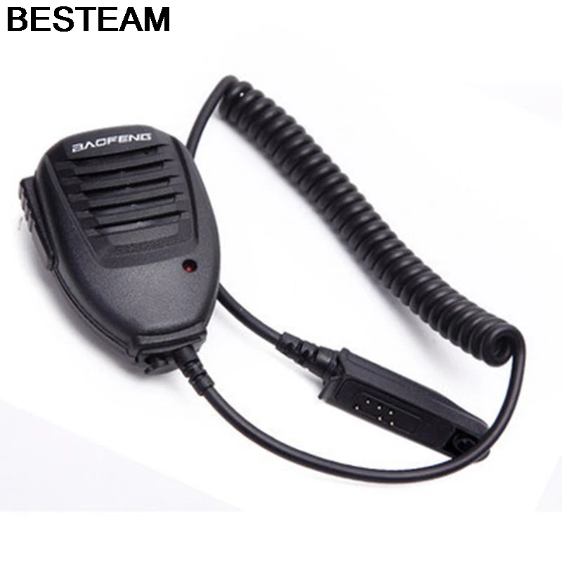 Иди и болтай Walkie Talkie Baofeng Динамик микрофон для Kenwood TYT Pofung UV ручной UV5r UV-82 Bf-888s Bf 888 s